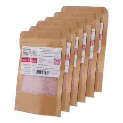 Sel de vin rosé 6 sachets de 50 grammes