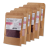 Sel de vin rouge, rosé et blanc, assortiment 6 sachets de 50 grammes