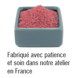 Fabriqué avec patience et soin dans notre atelier en France